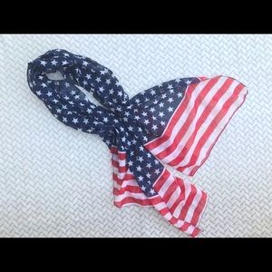 American Flag Scarf